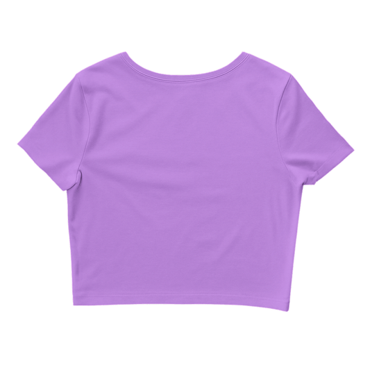 fruity lilac crop t-shirt