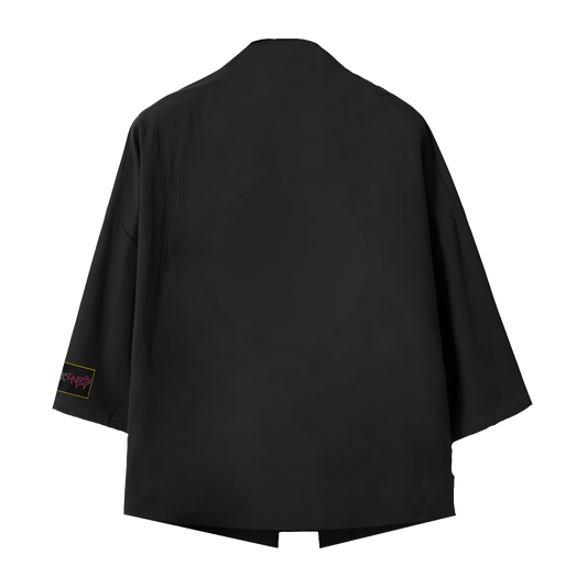 heartbreaker siyah kimono ceket