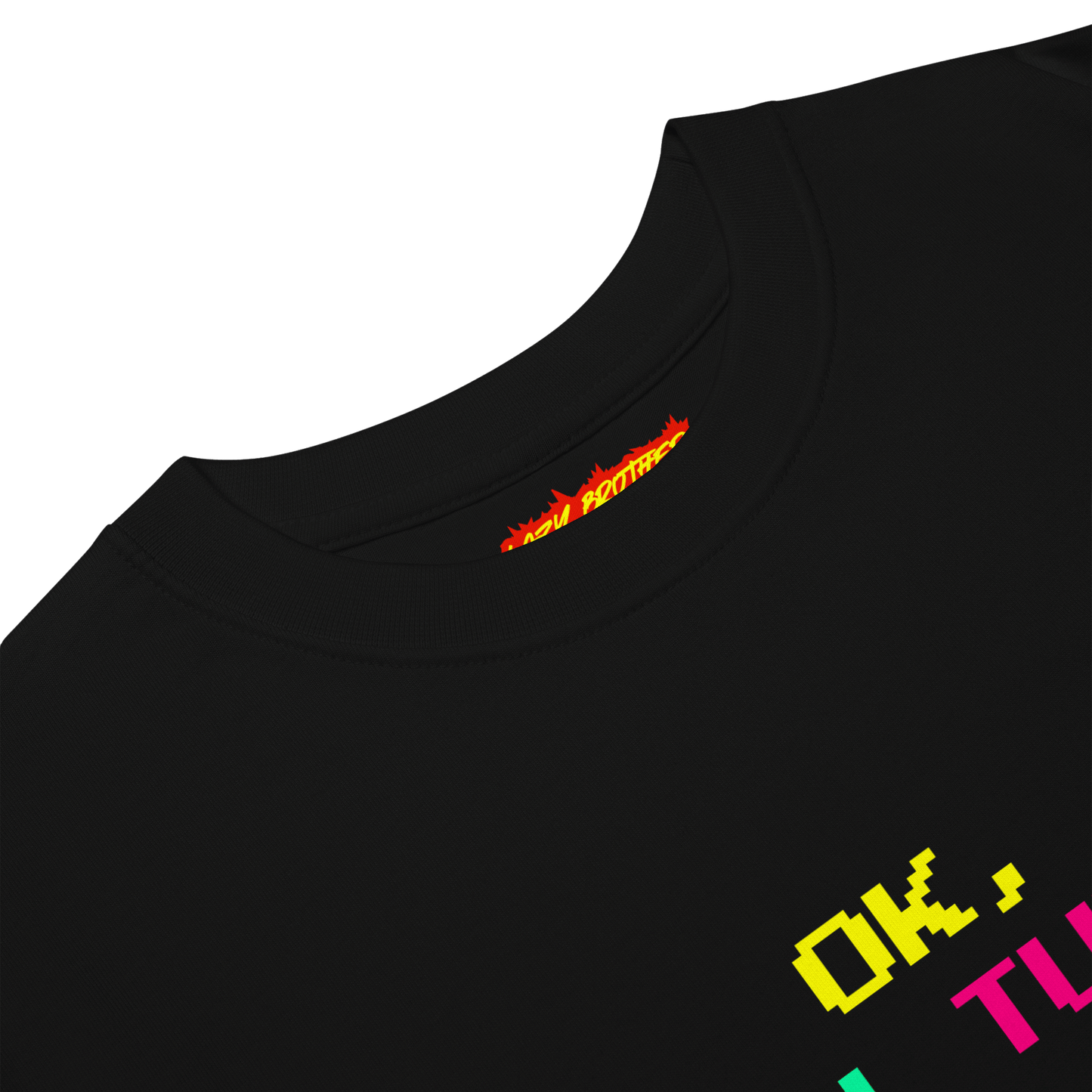 my turn black t-shirt
