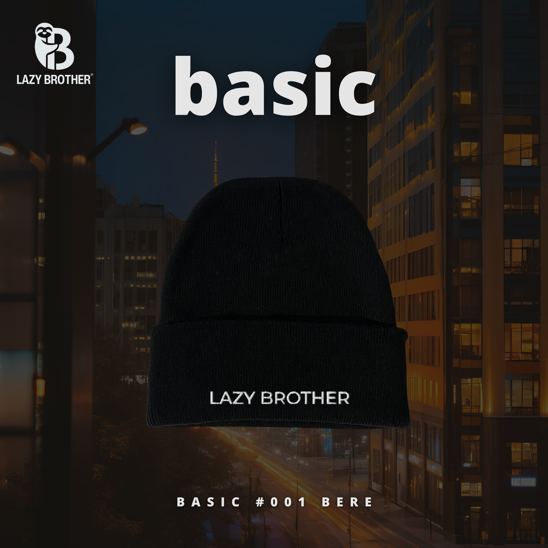 Basic #001 Bere – Minimalist, Sıcak, Vazgeçilmez. ❄🖤