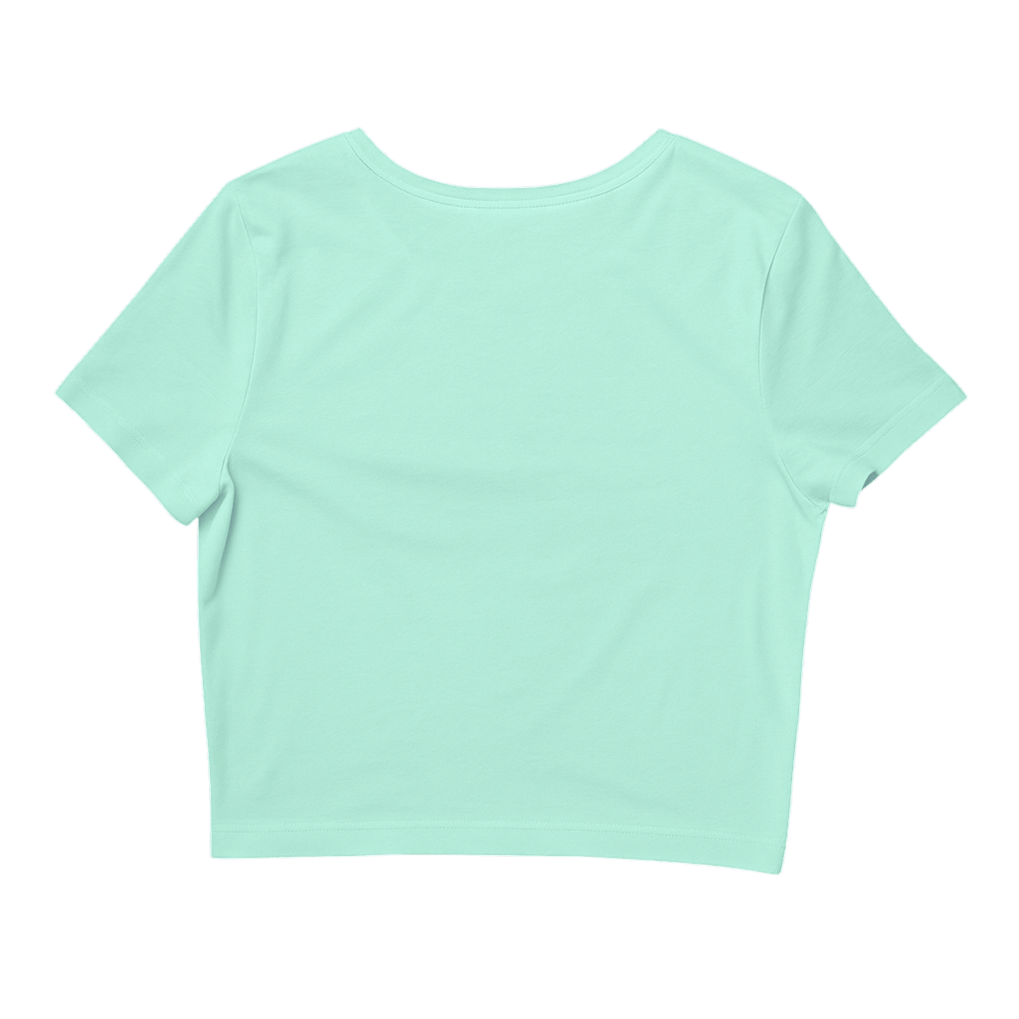 pink dragon mint crop tişört