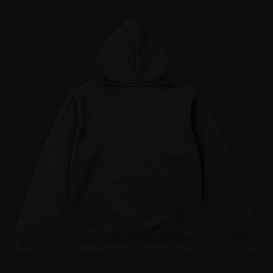 Basic #001 Kapüşonlu Sweatshirt – Siyah