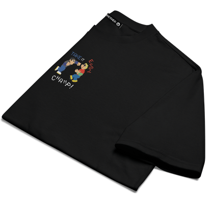 champ black t-shirt